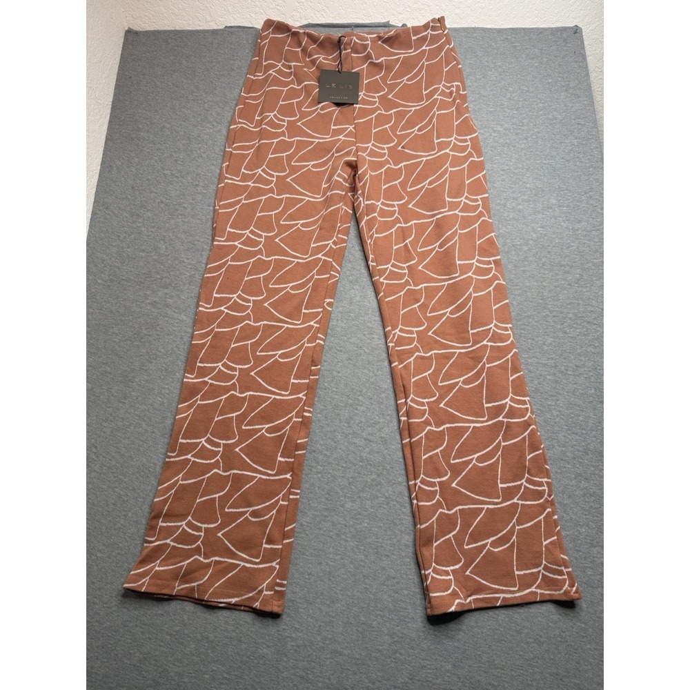 Le Lis Women's Medium Hippie Wide Straight Leg Pants - NWT